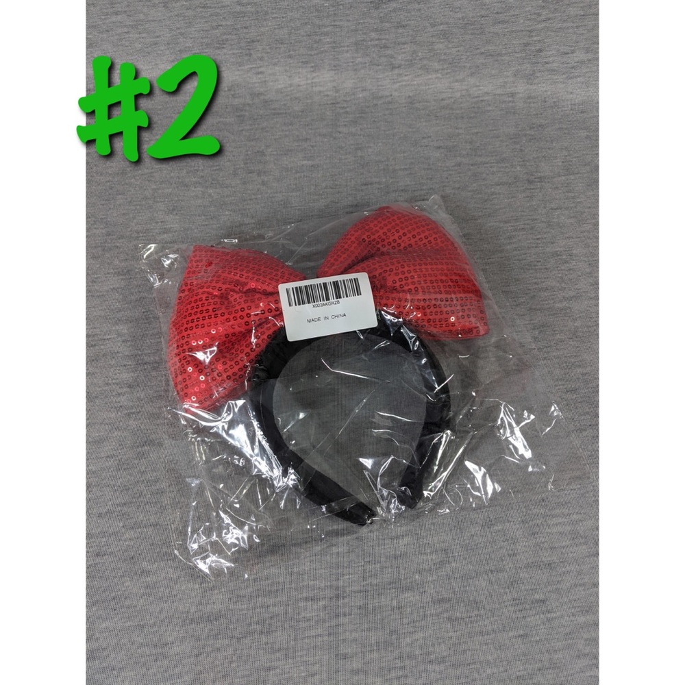 👯‍♀️Host Pick⚡️2packs (4 pcs) Mouse Ears/Bow Headbands - Picture 3 of 4